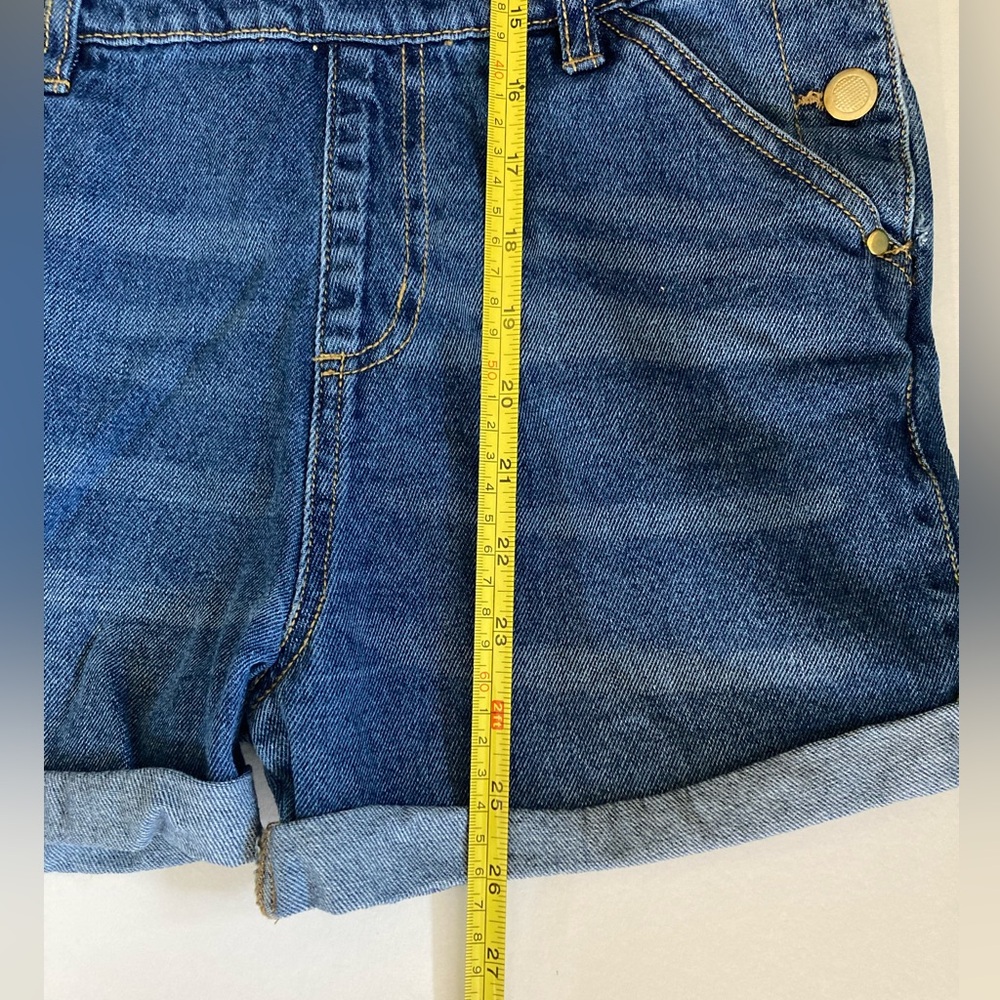 Chillipop | Girl Denim Overall Shorts & Top - Picture 6 of 6